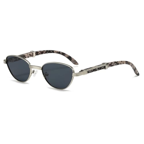 Neue 2025 Damen Sonnenbrille Cat-Eye Sonnenbrille Damen Ultraleicht Rahmen Party, silber schwarz, One size Neue 2025 Damen Sonnenbrille Cat-Eye Sonnenbrille Damen Ultraleicht Rahmen Party, silber schwarz, One size von Generic
