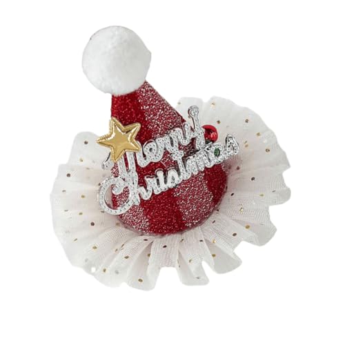 Neujahr Kinder Weihnachten Kopfschmuck Elchgeweih Haarspangen Weihnachtsmütze Seite Clips Haarschmuck Bogen Clips (# 4) von Generic