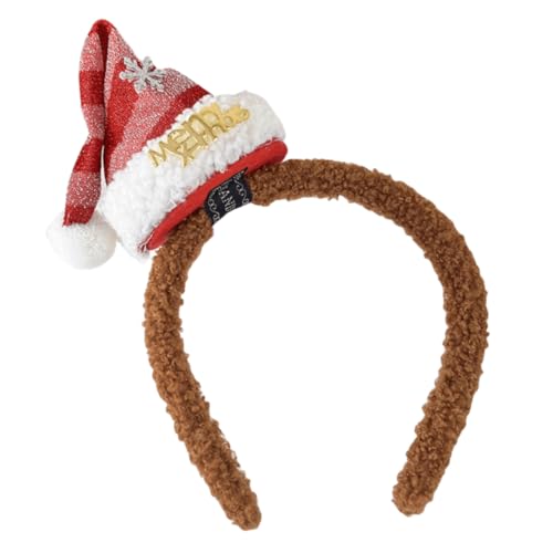 Neujahr Kinder Weihnachten Kopfschmuck Elchgeweih Haarspangen Weihnachtsmütze Seite Clips Haarschmuck Bogen Clips (# 5) von Generic