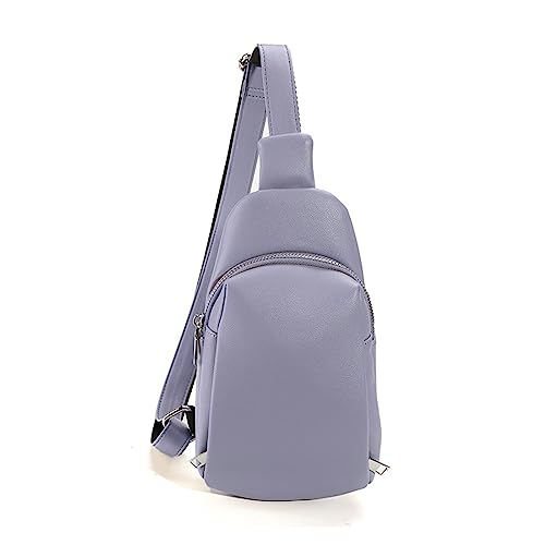 Newwyt Hüfttasche PU Fanny Pack Große Kapazität Sport Gürteltasche Brusttasche Multifunktions Frauen Umhängetasche Hüfttasche Umhängetasche PU von Generic