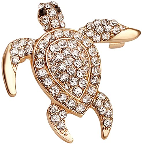 Niedliche Tier-Schildkröten-Broschen für Damen, Kleidung, Schal, Emaille, Schmuck, DIY, Badge, Bankett, Hochzeit, Geschenk, Zubehör von Generic