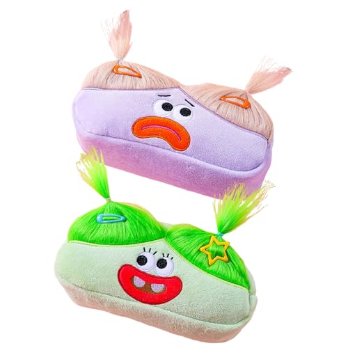 Niedliches Cartoon-Federmäppchen – ästhetische Schreibwaren-Aufbewahrungstasche für Studenten, Alle, Modern von Generic