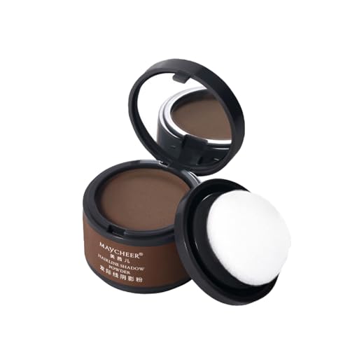 Nivaro Polvo,Nivaro Polvo Capilar,Hairline Powder Rain and Sweat Resistant,Root Touch up Hair Color&Se Adhiere Al Cabello Existente for Women & Men (Burnt Brown) von Generic