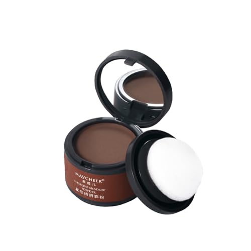 Nivaro Polvo,Nivaro Polvo Capilar,Hairline Powder Rain and Sweat Resistant,Root Touch up Hair Color&Se Adhiere Al Cabello Existente for Women & Men (Reddish brown) von Generic