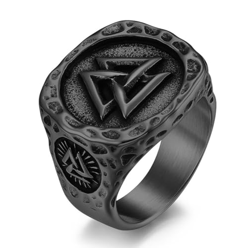 Nordischer Odin Keltischer Knoten Edelstahlring, Herren Vintage Wikinger Keltischer Ring Nordischer Odin Keltischer Knoten Edelstahlring, Herren Vintage Wikinger Keltischer Ring von Generic