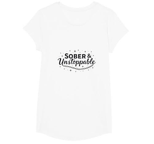 Nüchterne und unaufhaltsame Erholung, Inspiration, Suchtfrei T-Shirt, Girls, Weiß, XS von Generic