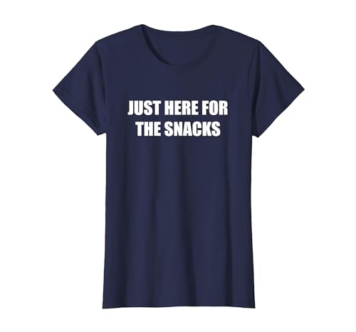 Nur für die Snacks da T-Shirt, Damen, Marineblau, XS Nur für die Snacks da T-Shirt, Damen, Marineblau, XS von Generic