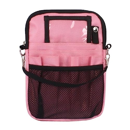 Nursing Bags Nurse Fanny Pack Medica Belt Utility Kit Nursing Tools Pocket Organizer Nurse Waist Pouch Hip Bag Adjustable Belt Strap Nurse Waist Pouch Nursing Bags Organizer, rose von Generic