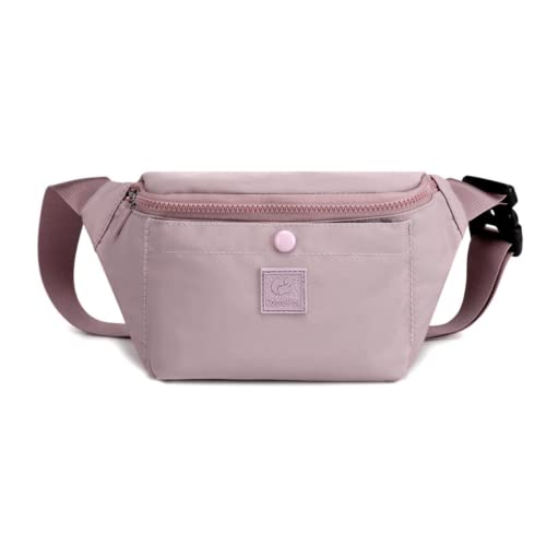 Nylon-Brusttasche für Damen, wasserdicht, modisch, lässig, leicht, Handytasche, Violett, modisch von Generic