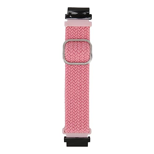 Nylon-Sportuhrenarmband 20 Mm fürFenix ​​7S/6S/5S, Leicht, Atmungsaktiv, Verstellbare Größe, Einfache Installation, Perfekt Zum Schwimmen und Sport (PINK) von Generic