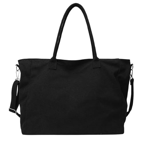 Nylon Umhängetasche stilvolle Crossbody -Tasche große Kapazität Pendelbeutel (schwarz) von Generic