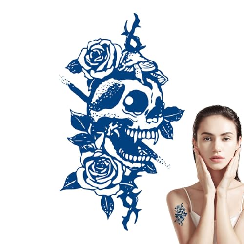 Oberarmaufkleber, Körperkunstaufkleber - Wasserdichtes halb dauerhafte Aufkleber | Hautfreundliche Körperabziehbilder, Mehrzweckdekorationen für Musikfestivals, Clubs von Generic