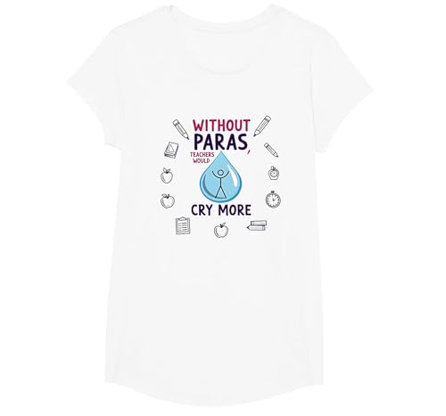 Ohne Paras würden Lehrer mehr weinen T-Shirt, Girls, Weiß, XS Ohne Paras würden Lehrer mehr weinen T-Shirt, Girls, Weiß, XS von Generic
