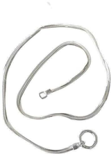 Ohrring S925 Silber Wind Vegan Silberne Schlange Knochenbeinkette Halskette Weibliche Kalte Windlicht Luxuskreis Schnalle Colarbone, Schlangenknochen -Halskette, 925 Silber von Generic