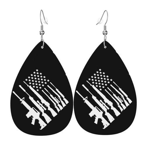 Ohrringe Für Frauen Amerika-Flaggenmuster Tropfenohrringe 1 Paar Klassischen Schmuck Ohrringe, Für Wedding, Mädchen, Festival von Generic