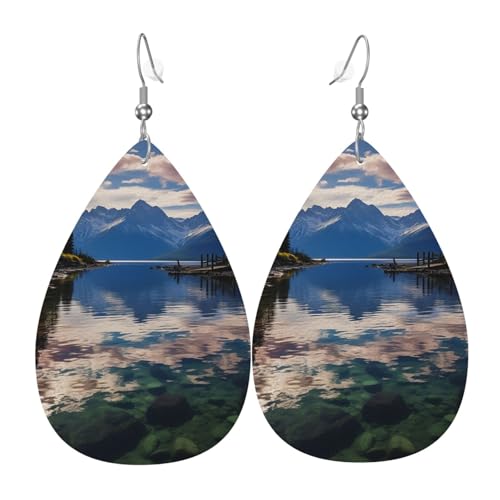 Ohrringe Für Frauen Nationalparksee Tropfenohrringe Ornamente 1 Paar Schmuck Ohrringe, Für Valentine'S Day, Festival, Frauen von Generic