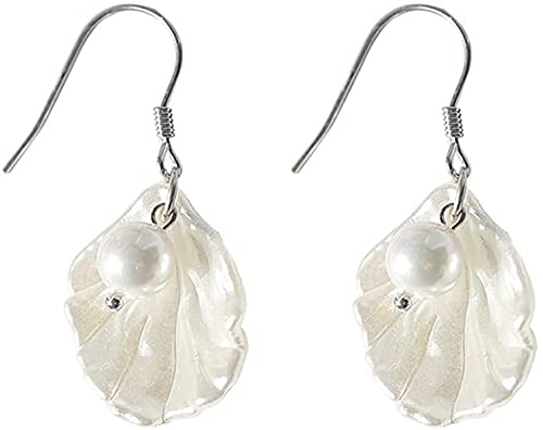 Ohrringe Pearl Shell Drop Ohrringe einfach und niedlich für Frauen von Generic