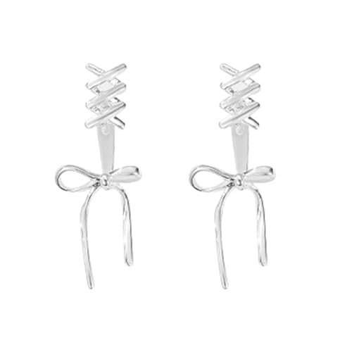 Silber 925 Lange Ohrringe Hängend - Baumelnde Ohrringe für Weihnachten und Halloween - Geschenke für Frauen (G-2, One Size) von Generic