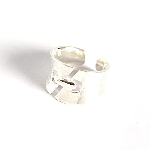 Ohrringe für Damen Einstellbare Ring Frauen,S925 Sterling Silber Moderne Kreative Breite N?Hte Design Mode Verstellbare Open Knuckle Schwanzring Finger Joint Zehenring Schmuck Für Frauen M?D von Generic