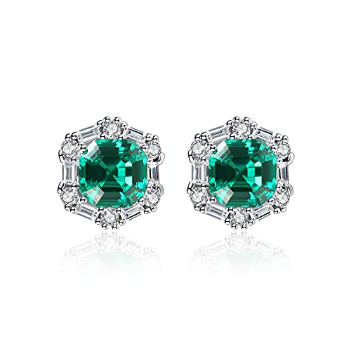 Ohrstecker Farbe Smaragd Edelstein Ohrringe Ohrschmuck Feiner Schmuck Ohrstecker Farbe Smaragd Edelstein Ohrringe Ohrschmuck Feiner Schmuck von Generic