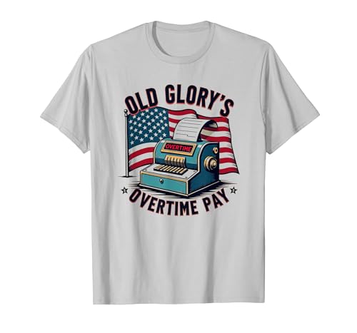 Old Glorys Überstundenvergütung T-Shirt, Herren, Silber, XL Old Glorys Überstundenvergütung T-Shirt, Herren, Silber, XL von Generic