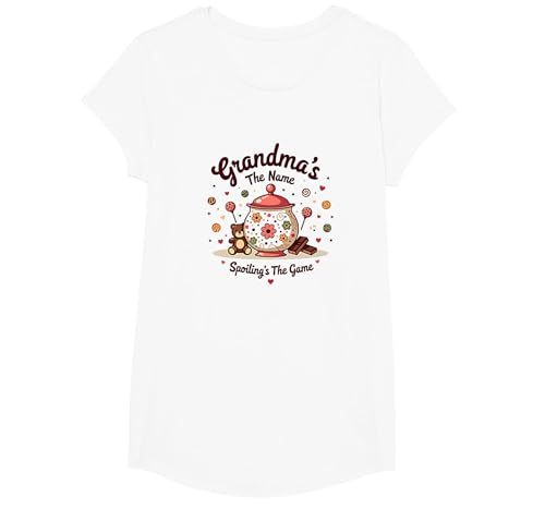 Omas Die Namensverderber Das Spiel Süße Familienliebe T-Shirt, Girls, Weiß, XS Omas Die Namensverderber Das Spiel Süße Familienliebe T-Shirt, Girls, Weiß, XS von Generic