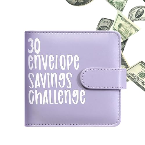 Ordner mit Bargeldumschlag, Geldmappe für Bargeld, Ordner mit Umschlag in Bargeld Sparherausforderung Binder - Geld-Organizer mit Umschlag von Generic