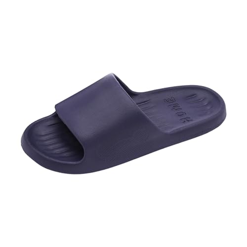 Original Damen Slides - Sommer Slingback Orthopädische Slide rutschfest Badeschuhe Sommer Leichte rutschfest Sandals Lässige Schleife Damen Leder Comfort für Drinnen und Draußen von Generic