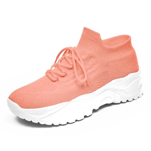 Orthoback Schuhe Damen Orthopädische Sportschuhe Luftpolster Turnschuhe Mit Fußgewölbeunterstützung Shock Absorbing Laufschuhe Dicke Sohle Frauen for Outdoor-Aktivitäten Orthoback Schuhe Damen Orthopädische Sportschuhe Luftpolster Turnschuhe Mit Fußgewölbeunterstützung Shock Absorbing Laufschuhe Dicke Sohle Frauen for Outdoor-Aktivitäten von Generic