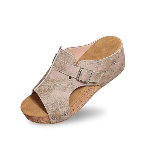 Orthopädische Hausschuhe Damen Glitzer Sandalen Mit Absatz Und Fussbett Slides Sommer Pantoletten Slippers Breite FüßE High Heel Plattform Sandaletten Strandschuhe Orthopädische Hausschuhe Damen Glitzer Sandalen Mit Absatz Und Fussbett Slides Sommer Pantoletten Slippers Breite FüßE High Heel Plattform Sandaletten Strandschuhe von Generic