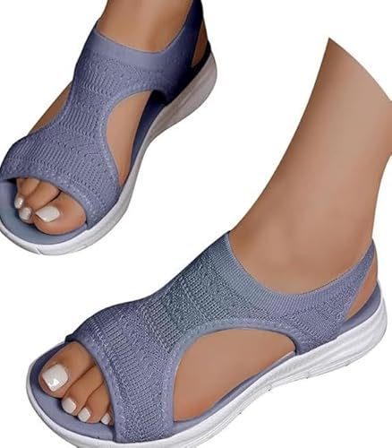 Orthopädische Sandalen Damen - Breite Füße Plateau Schlappen Mit Fußbett Sommerschuhe Sandalen Damen Sommer Weite Barfuss Offene Schuhe Elegant Und Bequem Orthopädische Sandalen Damen - Breite Füße Plateau Schlappen Mit Fußbett Sommerschuhe Sandalen Damen Sommer Weite Barfuss Offene Schuhe Elegant Und Bequem von Generic