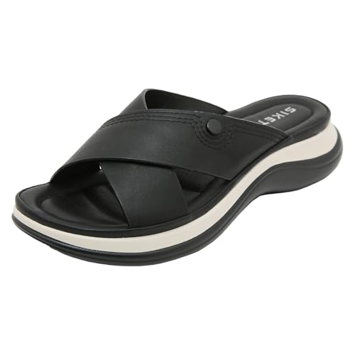 Orthopädische Sandalen Damen Offenen Zehen Slip-Ins Flache Badelatschen Latschen Mit Weich Fussbett Breite Füße Sommer Bequem Hausschuhe Sandals - Yoga Strand Orthopädische Sandalen Damen Offenen Zehen Slip-Ins Flache Badelatschen Latschen Mit Weich Fussbett Breite Füße Sommer Bequem Hausschuhe Sandals - Yoga Strand von Generic