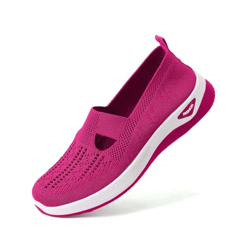 Orthopädische Schuhe Damen Slip on Sneaker Frauen Gewebt Atmungsaktiv Bequeme Turnschuhe Leicht Laufschuhe Sportschuhe Schlupfschuhe Walkingschuhe Arch Support Schuhe Orthopädische Schuhe Damen Slip on Sneaker Frauen Gewebt Atmungsaktiv Bequeme Turnschuhe Leicht Laufschuhe Sportschuhe Schlupfschuhe Walkingschuhe Arch Support Schuhe von Generic