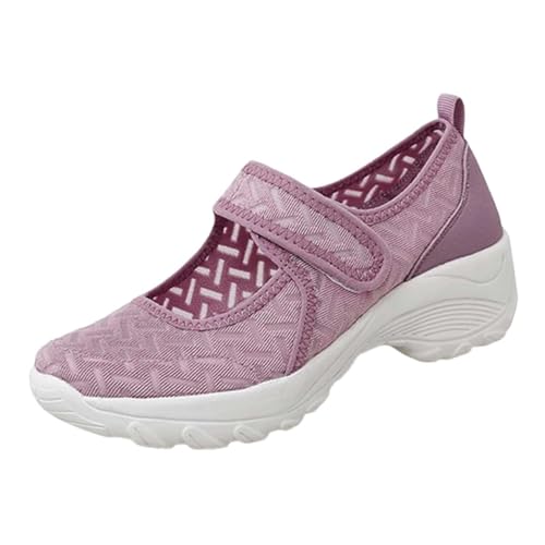 Orthopädische Sneaker Damen Walkingschuhe Leichte Flach Trekkingschuhe Breite Füße Weiche Sohle Mesh Turnschuhe Mit Klettverschluss Atmungsaktive Elegant Exquisit Freizeitschuhe Orthopädische Sneaker Damen Walkingschuhe Leichte Flach Trekkingschuhe Breite Füße Weiche Sohle Mesh Turnschuhe Mit Klettverschluss Atmungsaktive Elegant Exquisit Freizeitschuhe von Generic