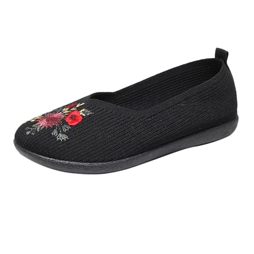 Orthopädische Sommerschuhe Damen Flach Blumenstickerei Verleiht Weichen Sohlen Breite Füße Walkingschuhe Laufschuhe Orientalische Bühnenschuhe Trekkingschuhe Mesh Atmungsaktiv Freizeitschuhe Orthopädische Sommerschuhe Damen Flach Blumenstickerei Verleiht Weichen Sohlen Breite Füße Walkingschuhe Laufschuhe Orientalische Bühnenschuhe Trekkingschuhe Mesh Atmungsaktiv Freizeitschuhe von Generic
