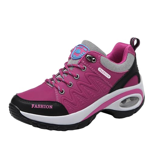 Orthopädische Wanderschuhe Damen Wasserdicht Turnschuhe Sneaker Schuhe Sportschuhe Laufschuhe Tennisschuhe Outdoor Running Damen Walkingschuhe Straßenlaufschuhe rutschfest Atmungsaktiv Leichtgewichts von Generic