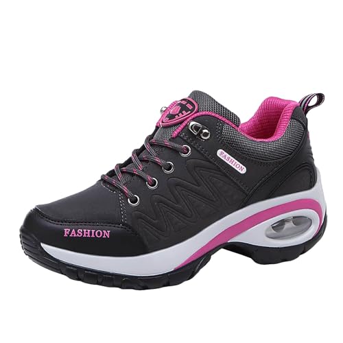 Orthopädische Wanderschuhe Damen Wasserdicht Turnschuhe Sneaker Schuhe Sportschuhe Laufschuhe Tennisschuhe Outdoor Running Damen Walkingschuhe Straßenlaufschuhe rutschfest Atmungsaktiv Leichtgewichts von Generic