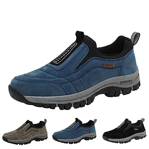 Generic Orthopädische Wanderschuhe Herren-Sportschuhe, atmungsaktive Freizeitschuhe, rutschfeste Schuhe,Laufschuhe Damen Wasserdicht Leicht,OrthopäDische Wanderschuhe Damen Wasserdicht (Blue, 43), z4J60iqJQ von Generic