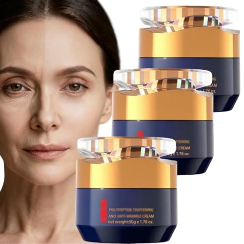 Osiyune Krema, Straffende Gesichtscreme, Neck and Eye Lotion 3 in 1, Facial Neck Eye Cream for Men & Women,Soothing and Firming (3pcs) von Generic