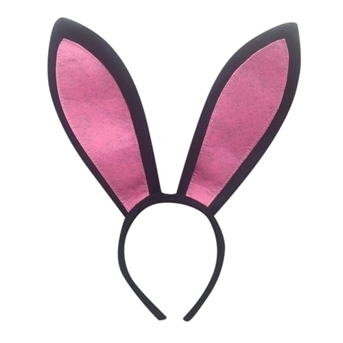 Ostern Stirnband Little Bunny Stirnband Kinder Erwachsene süße Kopfbedeckung BrU649 (Black, One Size) von Generic