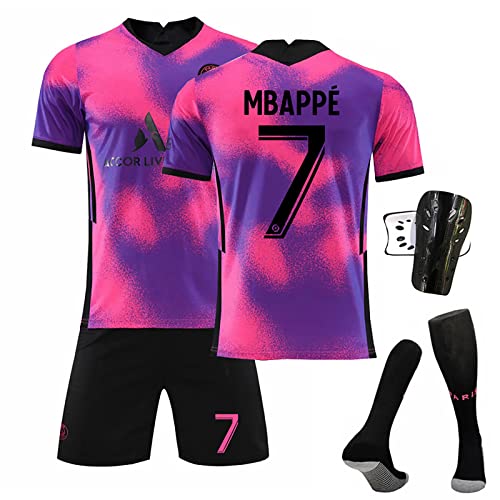 Outdoor Sports Paris Jersey Set Football Jersey Children/Adults,No.30 Sports Training T-Shirts, Shorts and Socks, Football Jersey Children von Generic