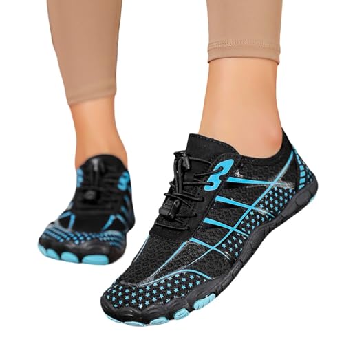 Outdoor Watschuhe Wasserschwimmschuhe Damen rutschfeste Angelschwimmschuhe Schnelltrocknende Wanderschuhe Sneaker Herren Schwarz Gelb Herren Schuhe Slipper 43 von Generic