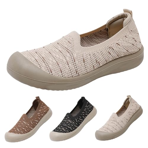 Outlet Angebote Damen rutschfeste Wanderschuhe Lässige Sommerschuhe Mit Weicher Sohle Bequeme Freizeitschuhe Leicht Weite H Vermascht Laufschuhe Mesh Atmungsaktiv Schuhe Orthopädische von Generic
