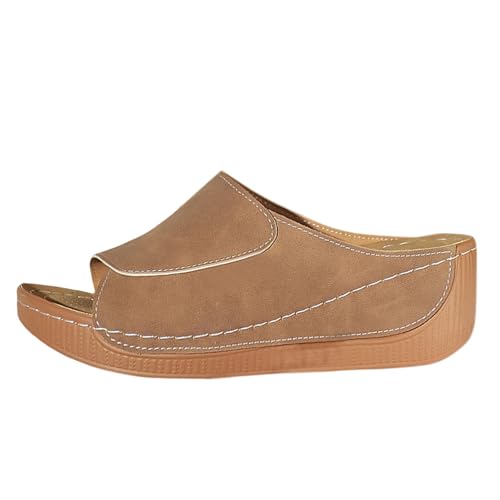 Outlet Angebote Hausschuhe Damen Keilabsatz Bequemer Sandalen Dicker Boden Freizeitschuhe Leichte Atmungsaktives Schlappschuhe Boho Strandschuhe Weiche Luft Breite Bequem Pantolette Outlet Angebote Hausschuhe Damen Keilabsatz Bequemer Sandalen Dicker Boden Freizeitschuhe Leichte Atmungsaktives Schlappschuhe Boho Strandschuhe Weiche Luft Breite Bequem Pantolette von Generic