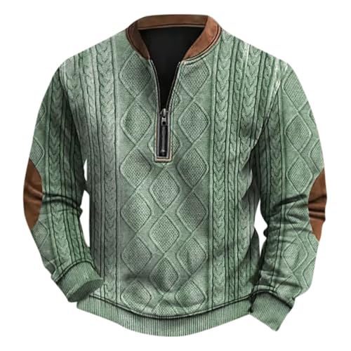 Oversized Hoodie Herren Strickpullover Herren Bunt Poloshirt Weiss GrüNer Hoodie Herren Oversized Hoodie Mit ReißVerschluss Herren Creme Hemd Herren Kapuzenpullover Herren GüNstig Langarm Poloshirt von Generic