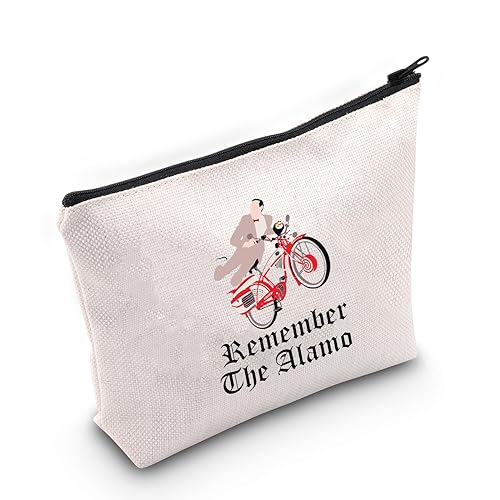 P-ee Big Ad-Venture Kosmetiktasche P-ee Herman Spielhaus Fan Geschenk Remember The A-lamo Film inspiriertes Geschenk, A-m-o Tasche von Generic