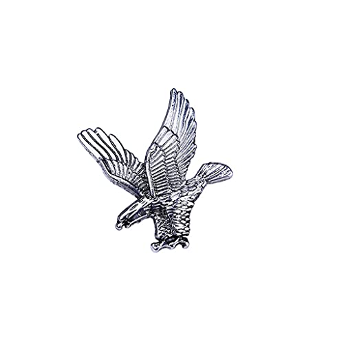 PULABO Nice DesignEagle Brosche Pin, Tier Button Badge für Kleidung Hemd Hut Kappe Tasche Premium Qualität von Generic