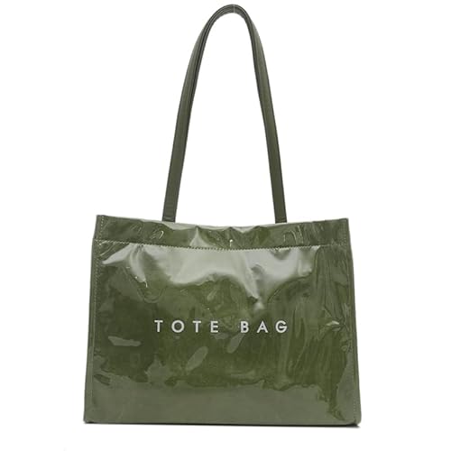 PVC Paper Umhängetasche große Kapazität Einfache Handtasche wasserdicht von Generic