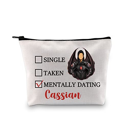 PYOUL Acotar Geschenk Einzelne Takt Mentally Dating Cassian Make-up Tasche Rhysand Azriel Cassian Kosmetiktasche Fledermaus Jungen Fan Club Geschenk SJM Merch, Mentally Dating Cassian B PYOUL Acotar Geschenk Einzelne Takt Mentally Dating Cassian Make-up Tasche Rhysand Azriel Cassian Kosmetiktasche Fledermaus Jungen Fan Club Geschenk SJM Merch, Mentally Dating Cassian B von Generic