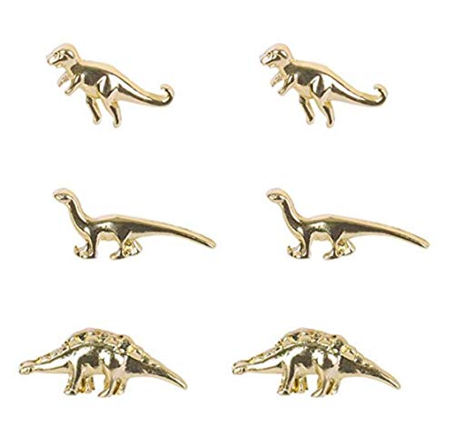 Paar Dinosaurier Tier Drachen Ohrringe Ohrstecker Weihnachtsfeier Geschenk Schmuck Mädchen Damen Herren Nützlich und attraktiv von Generic